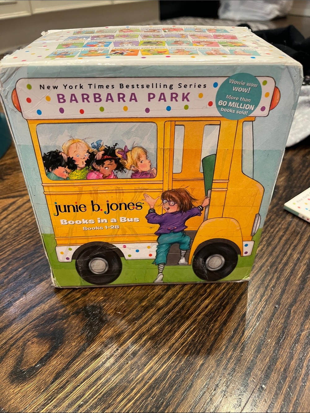 junie b. jones Books in a Bus Box Set by - Yellow